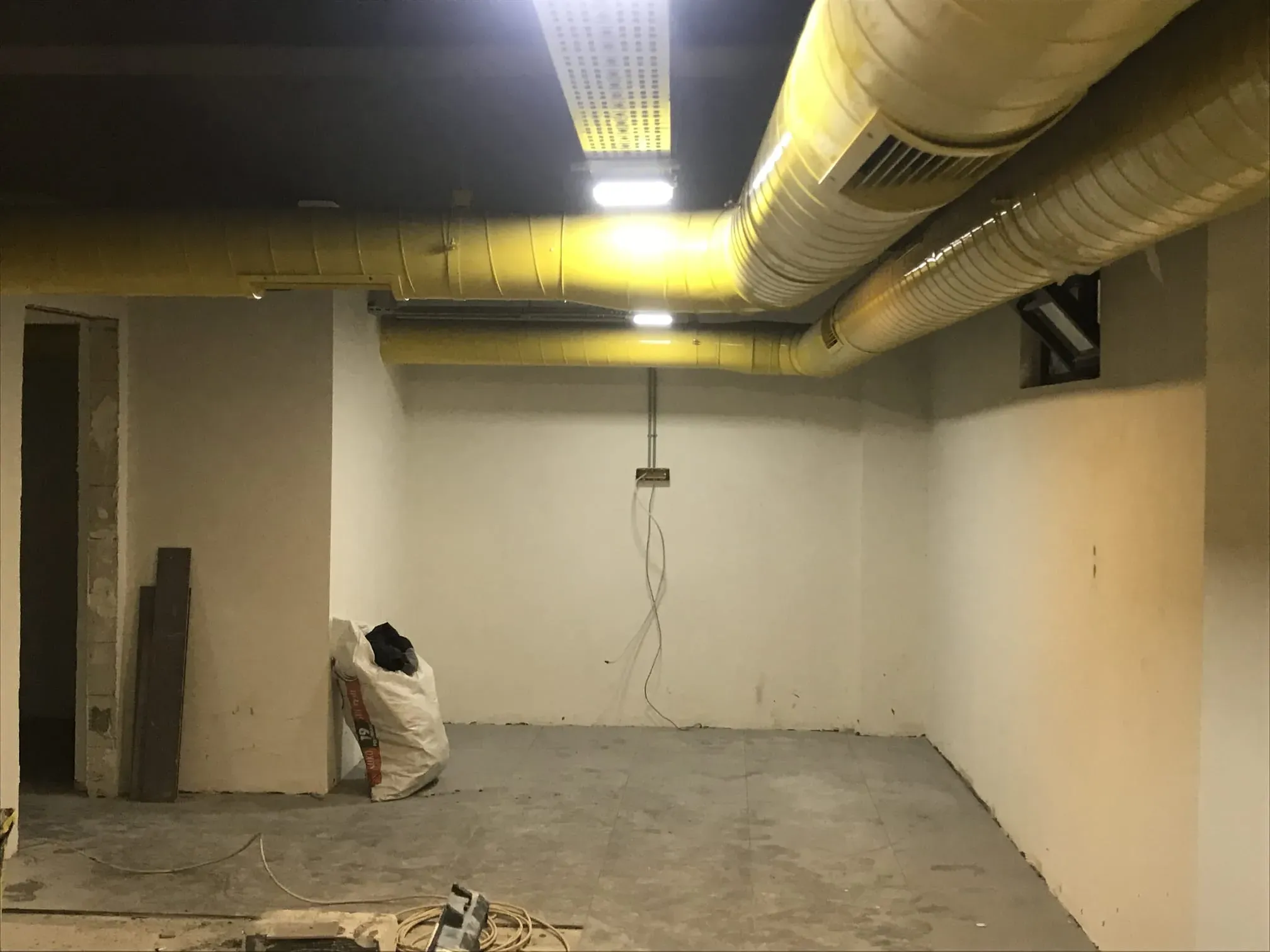 endüstriyel loft ofis havalandırma