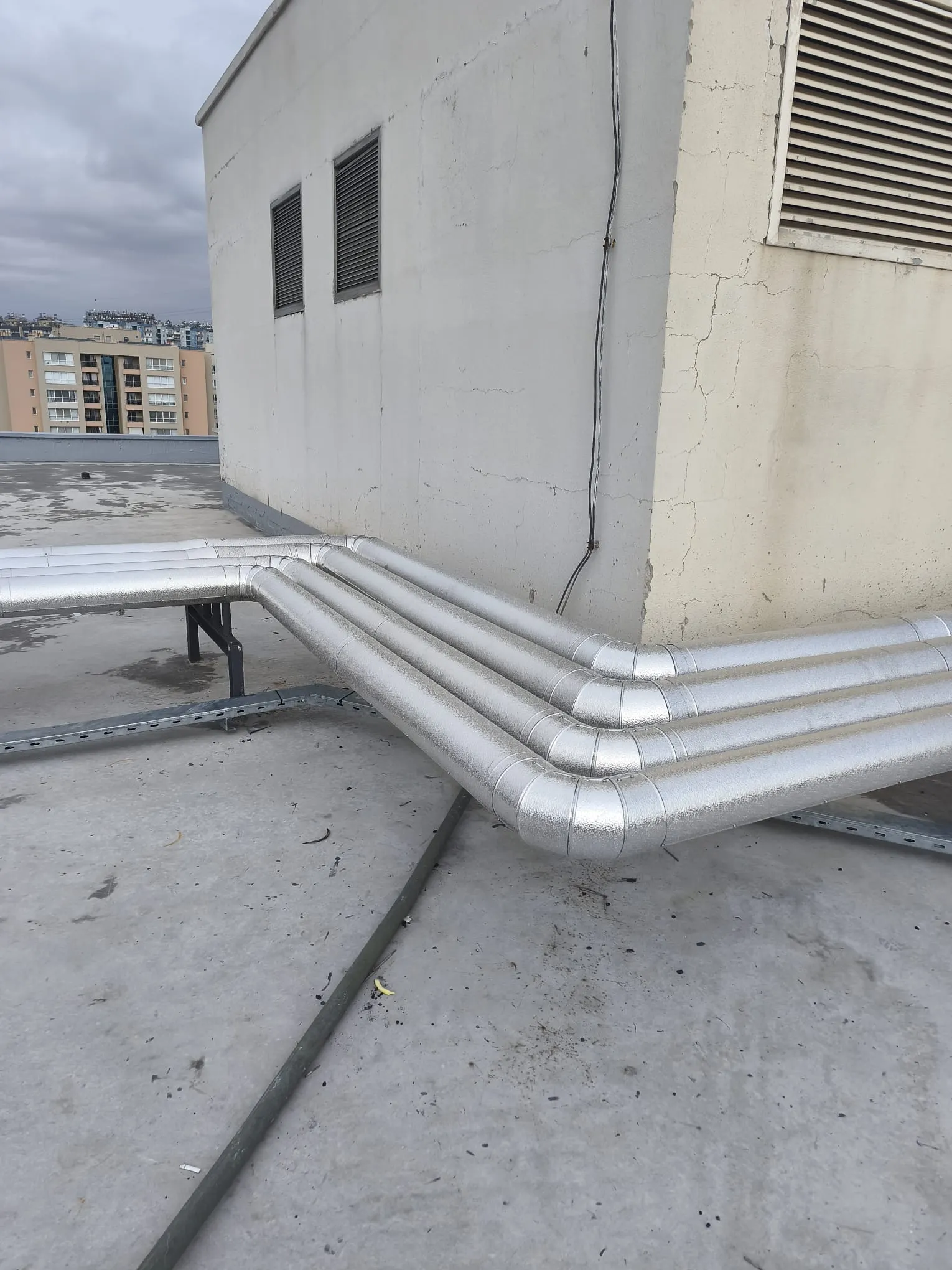 teknik boru izolasyonu uygulaması