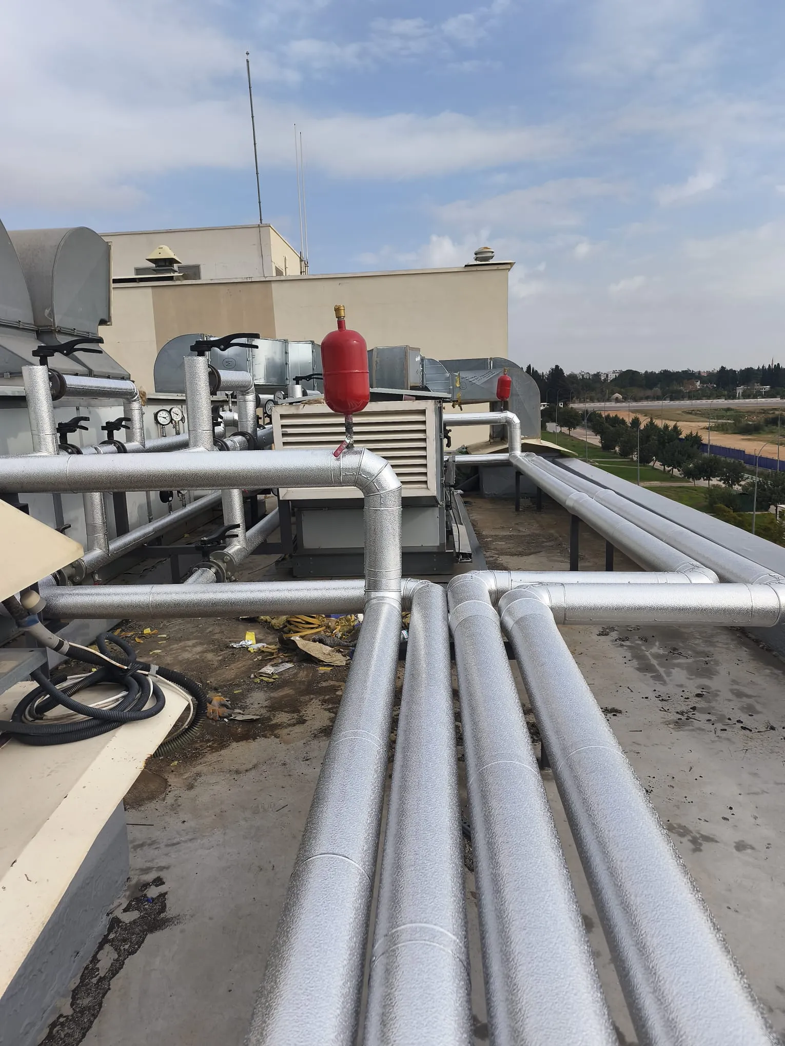 teknik boru izolasyonu uygulaması