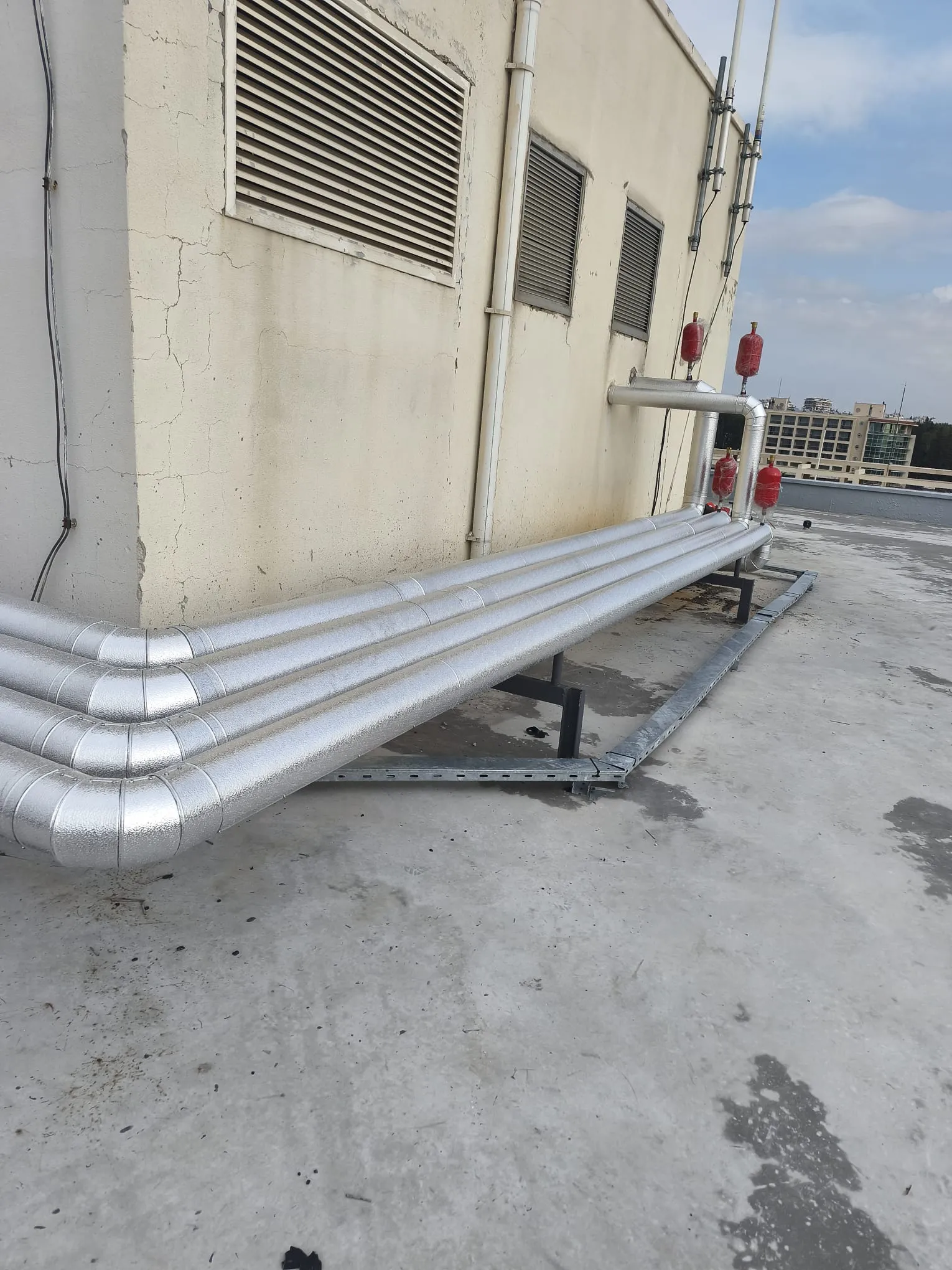 teknik boru izolasyonu uygulaması