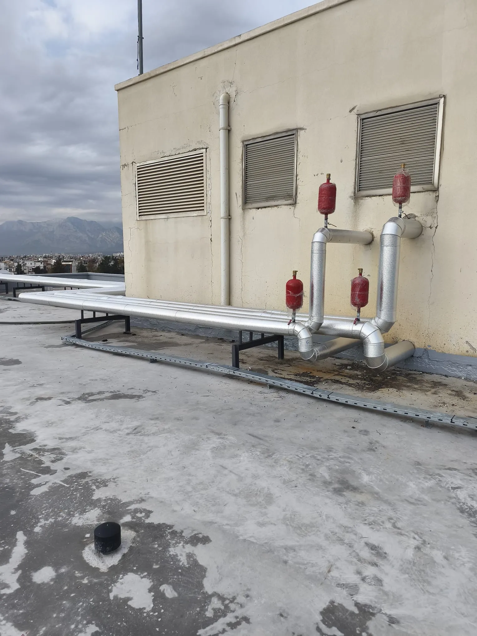 teknik boru izolasyonu uygulaması